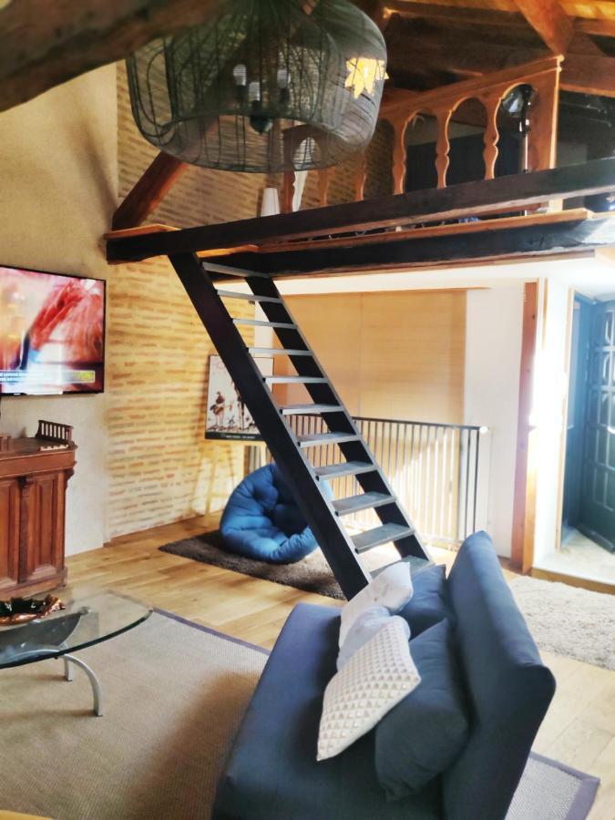 Chez Fanny - Le Loft - Centre Historique Cahors Cathedrale Apartment Екстериор снимка