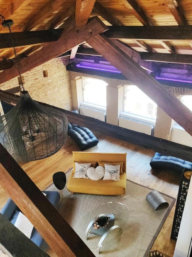 Chez Fanny - Le Loft - Centre Historique Cahors Cathedrale Apartment Екстериор снимка